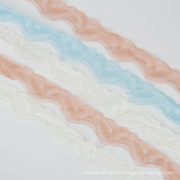 knit lace elastic lace spandex nylon lace trim